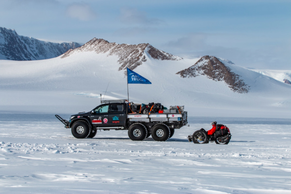 PECS Pedal Drive Antarctica Emil Grímsson