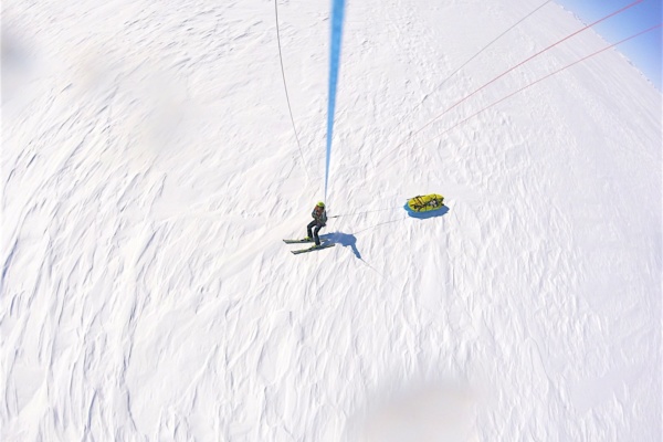 PECS Snowkite Antarctica Eric Philips