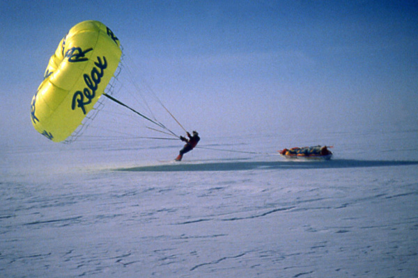 PECS Snowkite Antarctica Sjur Mørdre