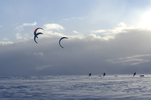 PECS Snowkite Greenland Micheal Charavin